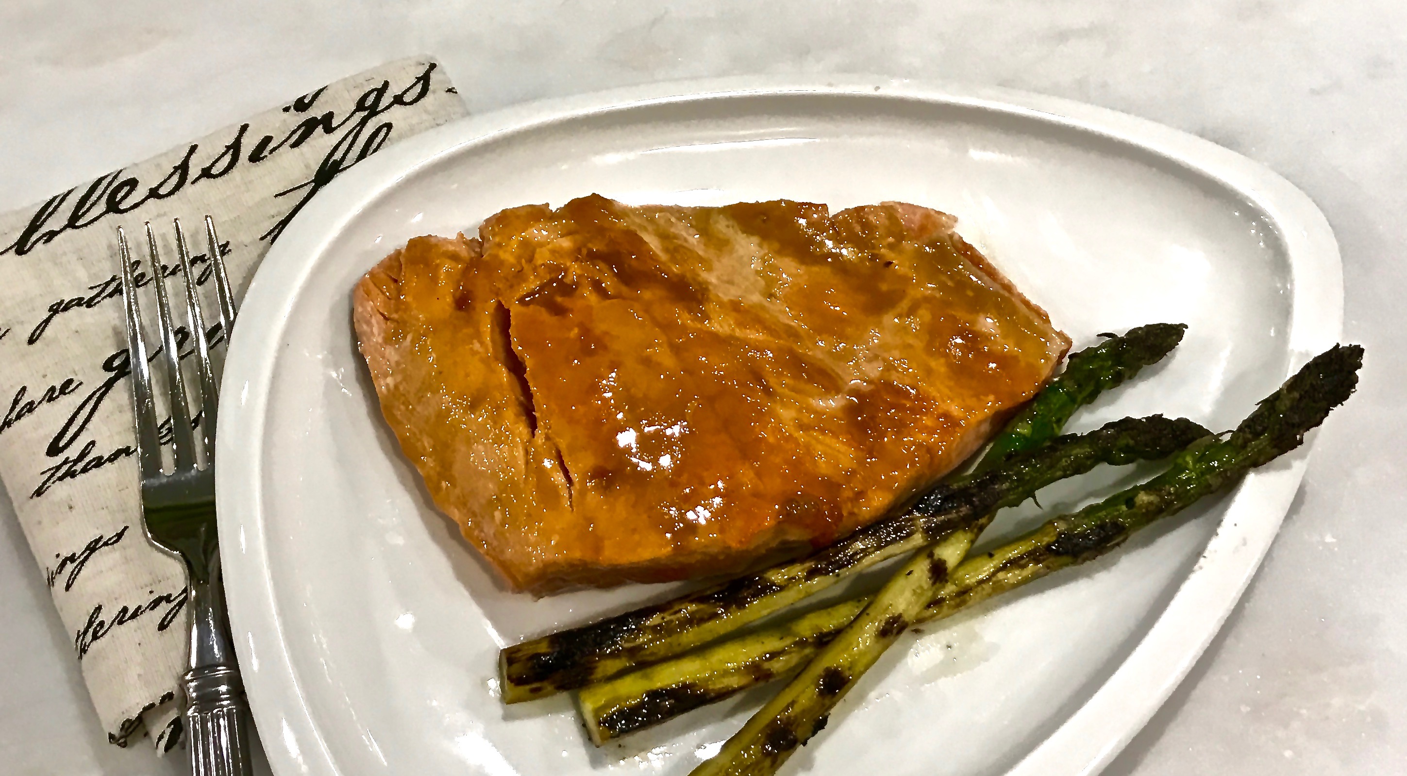 Honey And Soy Glazed Salmon Simple By Cindy